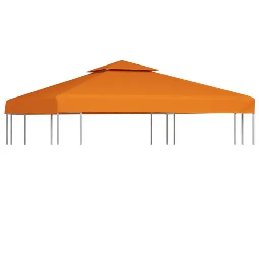 Water-proof Gazebo Cover Canopy 310 g/m² Terracotta 3 x 3 m