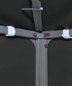 Water-proof Gazebo Cover Canopy 310 g / m² Dark Grey 3 x 3 m