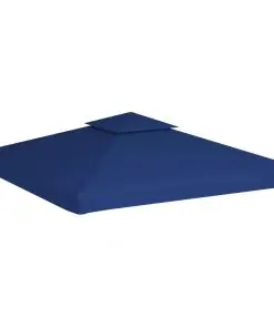Water-proof Gazebo Cover Canopy 310 g / m² Dark Blue 3 x 3 m