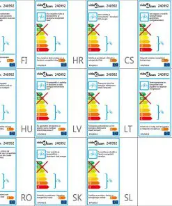 Ceiling Lamp with Round Glass Shades for 5 G9 Bulbs