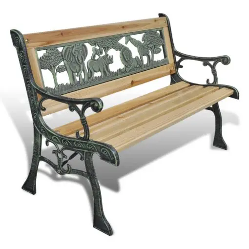 vidaXL Children Garden Bench 84 cm Wood