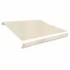 vidaXL Awning Top Sunshade Canvas Cream 3×2.5m vidaXL Awning Top Sunshade Canvas Cream 3×2.5m