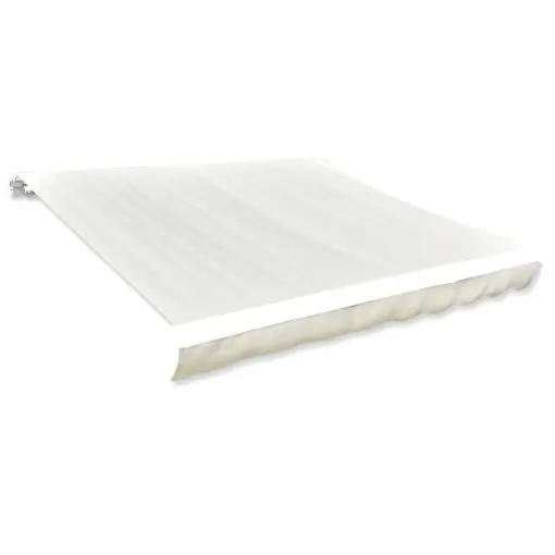 vidaXL Awning Top Sunshade Canvas Cream 6x3m