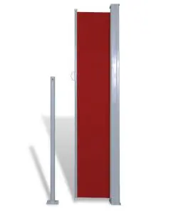 Patio Terrace Side Awning 160 x 300 cm Red