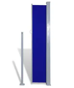 Patio Terrace Side Awning 180 x 300 cm Blue
