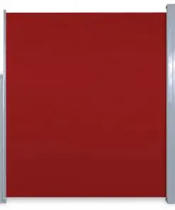 Patio Terrace Side Awning 180 x 300 cm Red