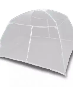 Mongolia Net Mosquito Net 2 Doors 200 x 120 x 130 cm White