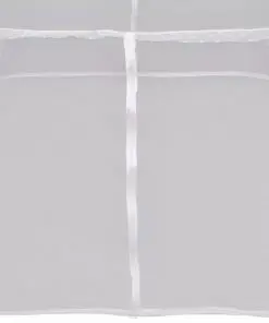 Mongolia Net Mosquito Net 2 Doors 200 x 120 x 130 cm White