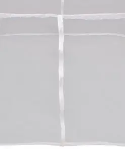 Mongolia Net Mosquito Net 2 Doors 200 x 150 x 145 cm White