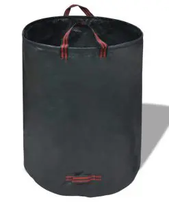 vidaXL Garden Waste Bag Dark Green 4 pcs 120 L 150 g/sqm