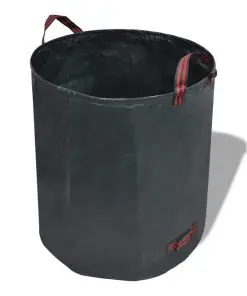 vidaXL Garden Waste Bag Dark Green 4 pcs 272 L 150 g/sqm