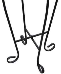 Mosaic Side Table Plant Table Green White