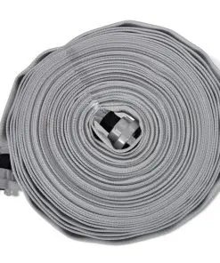 vidaXL Fire Hose Flat Hose 30 m with D-Storz Couplings 1 Inch