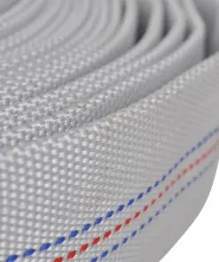 vidaXL Fire Hose Flat Hose 30 m with D-Storz Couplings 1 Inch