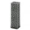 vidaXL Gabion Basket with Lids Galvanised Wire 100x30x30 cm vidaXL Gabion Basket with Lids Galvanised Wire 100x30x30 cm