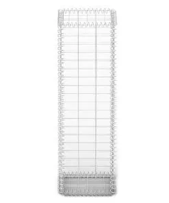 vidaXL Gabion Basket with Lids Galvanised Wire 100x30x30 cm