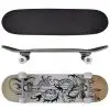 vidaXL Oval Shape Skateboard 9 Ply Maple Dragon Design 8″ vidaXL Oval Shape Skateboard 9 Ply Maple Dragon Design 8″