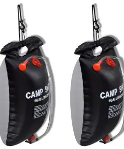 vidaXL Camp Shower 2 pcs 20 L