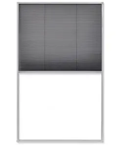 vidaXL Plisse Insect Screen Window 160 x 110 cm