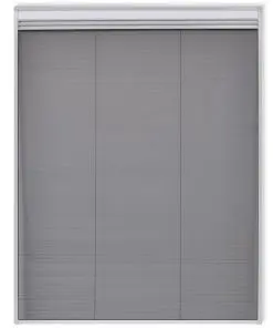vidaXL Insect Plisse Screen Window Aluminium 160 x 110 cm with Shade
