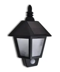 vidaXL Solar Wall Lamp with Motion Sensor
