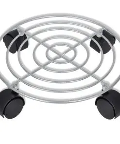 vidaXL Plant Dolly 6 pcs Metal