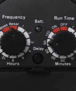 vidaXL Garden Electronic Automatic Water Timer Irrigation Timer Single Outlet