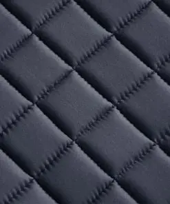 vidaXL Horse Riding Saddle Set 17.5″ Real Leather Black 18 cm 5-in-1