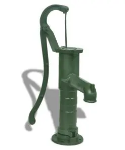 vidaXL Garden Water Pump with Stand Cast Iron