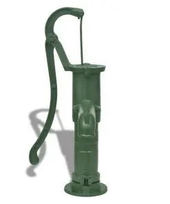 vidaXL Garden Water Pump with Stand Cast Iron