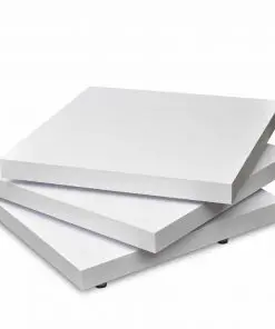 vidaXL Coffee Table 3 Tiers High Gloss White