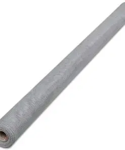 vidaXL Mesh Screen Aluminium 100×500 cm Silver