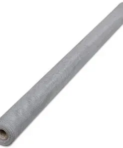 vidaXL Mesh Screen Aluminium 100×1000 cm Silver