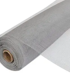 vidaXL Mesh Screen Aluminium 150×500 cm Silver