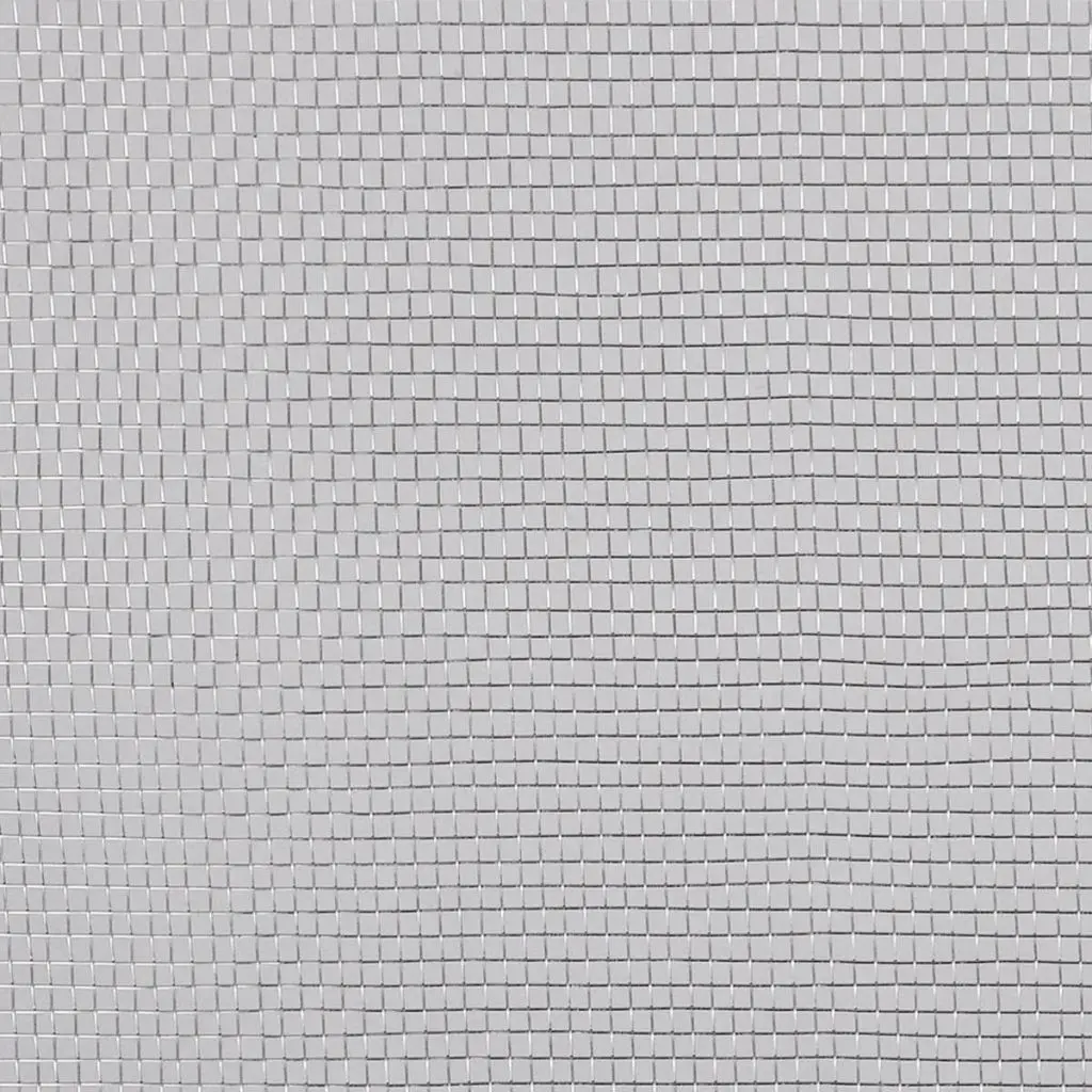 vidaXL Mesh Screen Aluminium 150×500 cm Silver