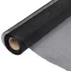 vidaXL Mesh Screen Fiberglass 100×500 cm Black