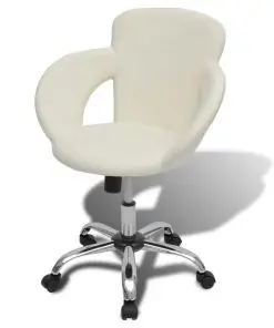 Professional Salon Spa Stool Swivel Stool White with Armrest Professional Salon Spa Stool Swivel Stool White with Armrest