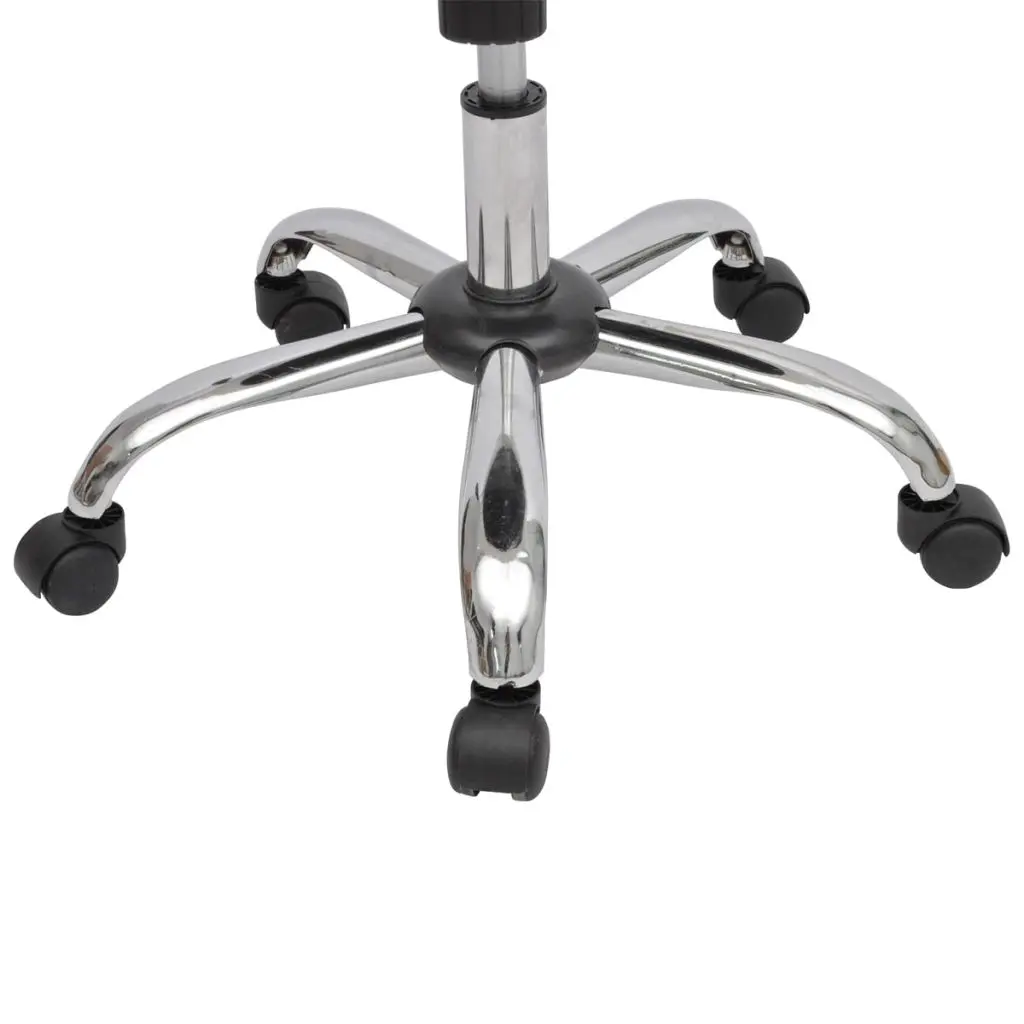 Professional Salon Spa Stool Swivel Stool White with Armrest