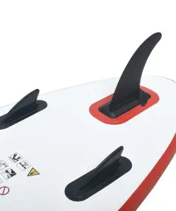 Stand Up Paddle Board Set SUP Surfboard Inflatable Red and White