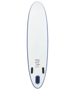 Stand Up Paddle Board Set SUP Surfboard Inflatable Blue and White