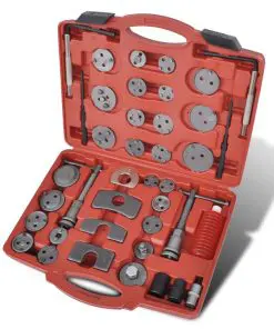 Brake Caliper Piston Wind Back Tool Kit 40 pcs