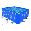 Swimming Pool with Pump Steel 400 x 207 x 122 cm