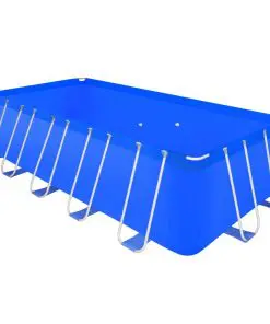 vidaXL Swimming Pool with Pump Steel 540 x 270 x 122 cm