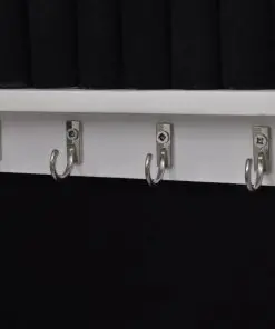 Tabletop Wooden Jewellery Cabinet with Mirror