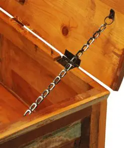 vidaXL Coffee Table with Storage Vintage Reclaimed Wood