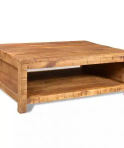 vidaXL Coffee Table Solid Mango Wood