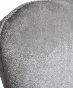 vidaXL Armchair with Egg Shape Silver