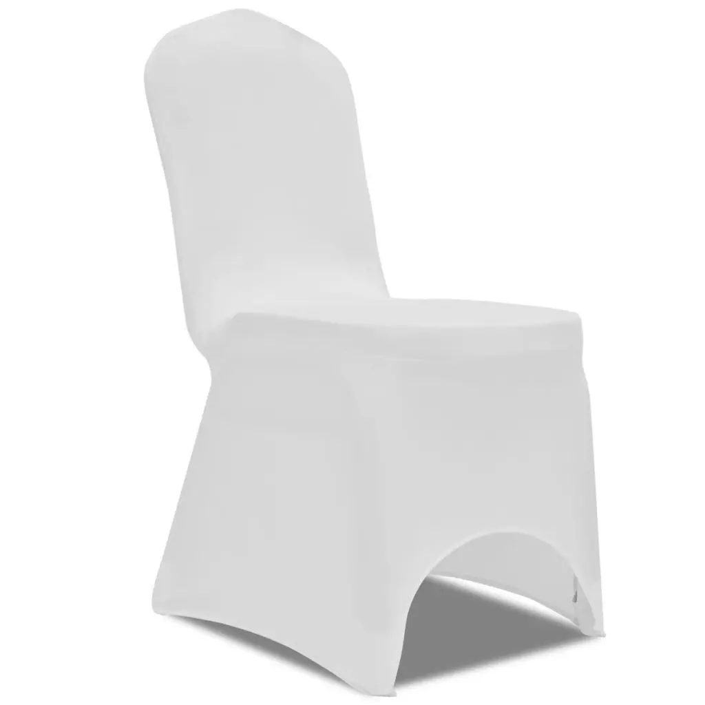 Chair Cover Stretch White 50 pcs