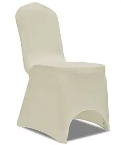 Chair Cover Stretch Cream 6 pcs