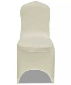 Chair Cover Stretch Cream 6 pcs